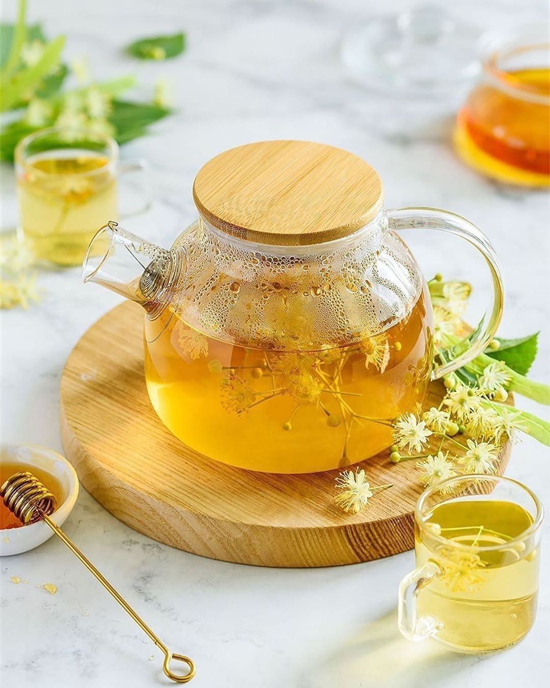 Alíviate Glass Teapot — 32 oz